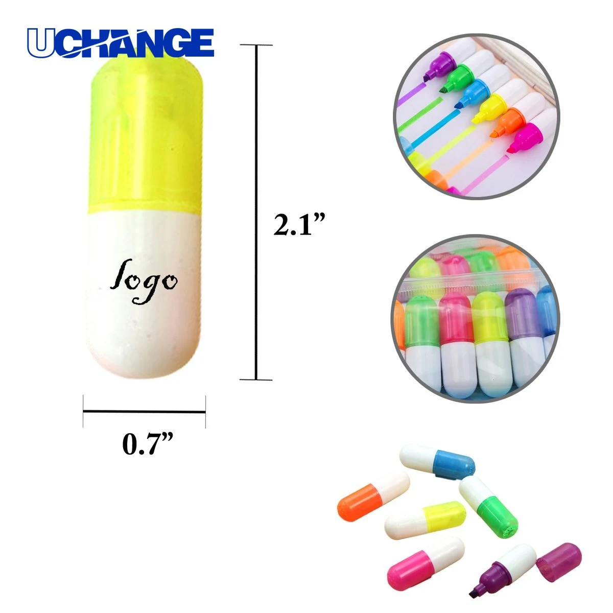 Cute Candy Mini Highlighter Set 1