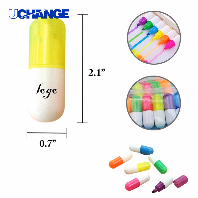 Cute Candy Mini Highlighter Set