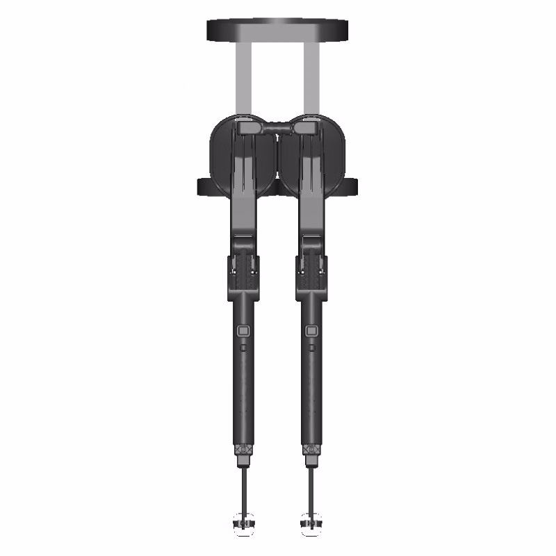 Portable Adjustable Wearable Fishing Stool - Outdoor Lightweight Work Seat