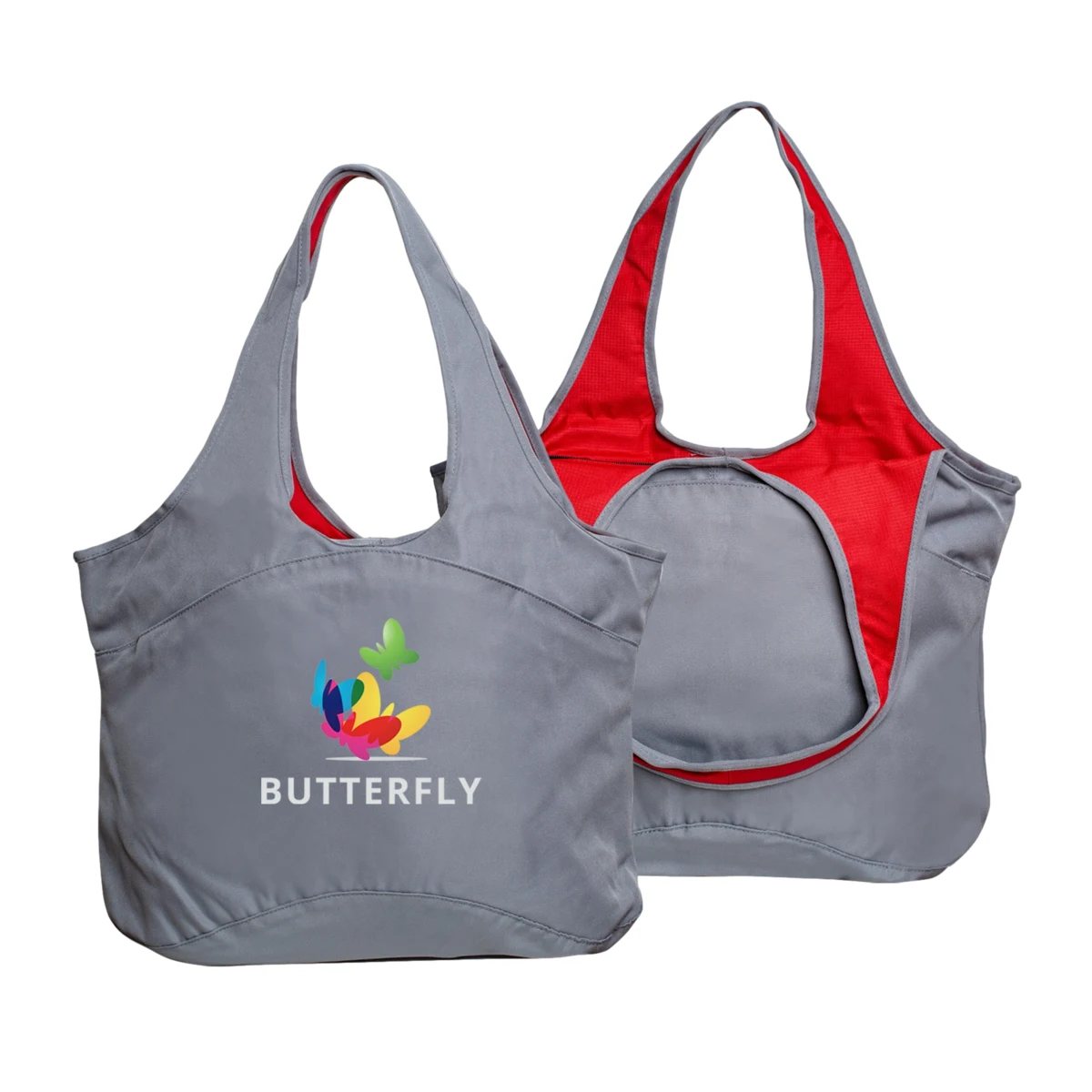 Gray Village Zipper Tote Bag 1