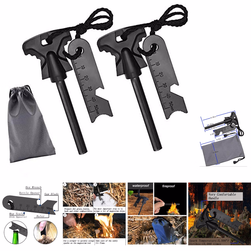 2 pack Flint Fire Starters