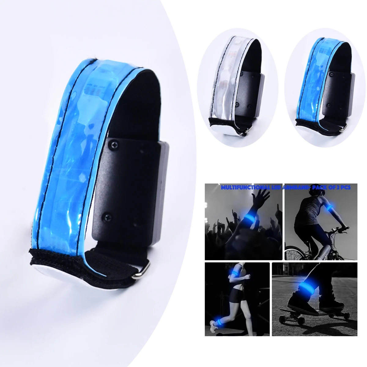 Rechargeable LED Luminous Armband 1