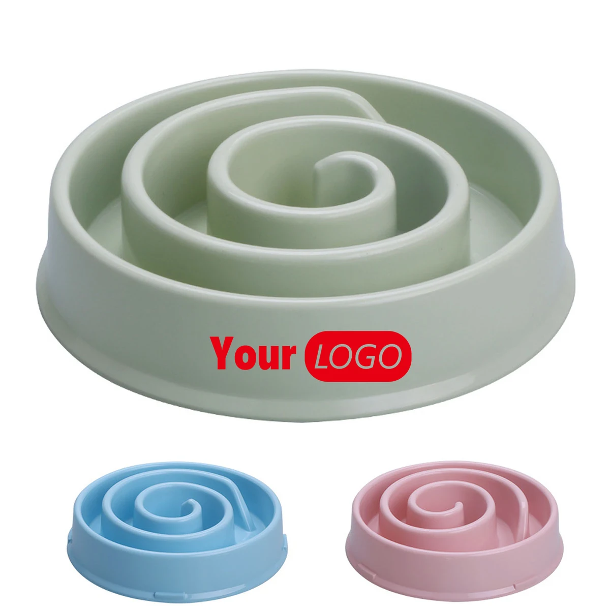 Snail Style Pet Slow Food Bowl 1