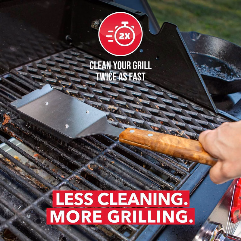 BBQ Aid Grill Brush and Scraper