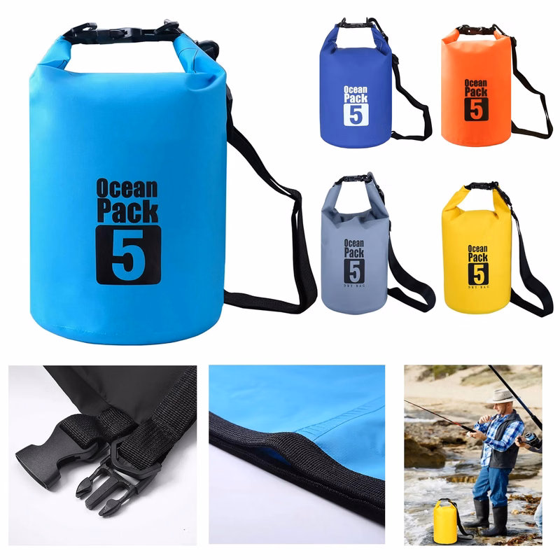 5L Swimming Waterproof Bag Dry Sack Ocean Pack