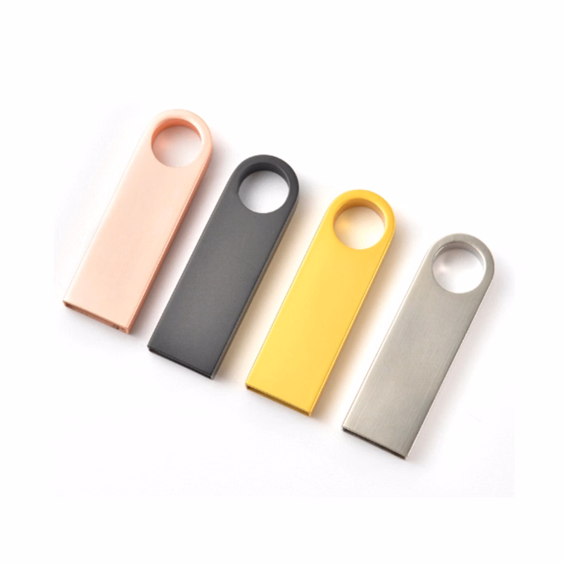 1 GB Metal USB Flash Drive MOQ 50 PCS
