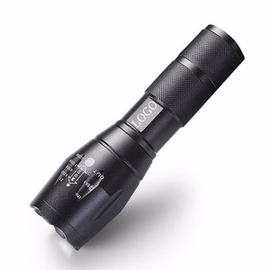 Rechargeable Telescopic Flashlight With Focus