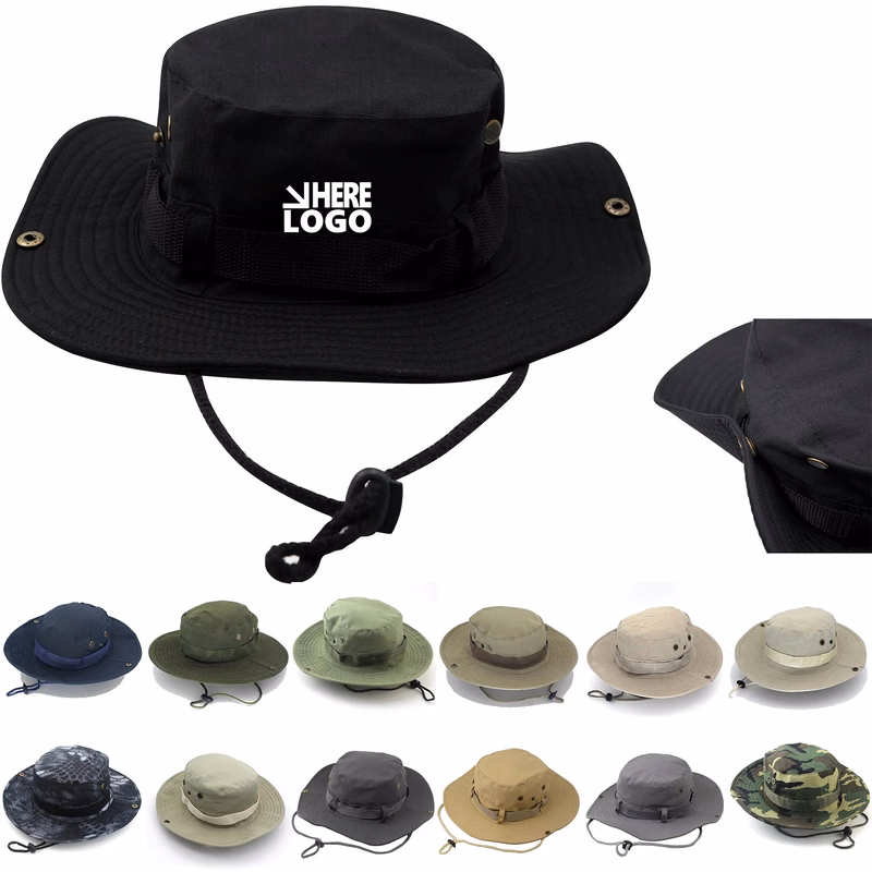 Adjustable Wide Brim Fisherman Hat