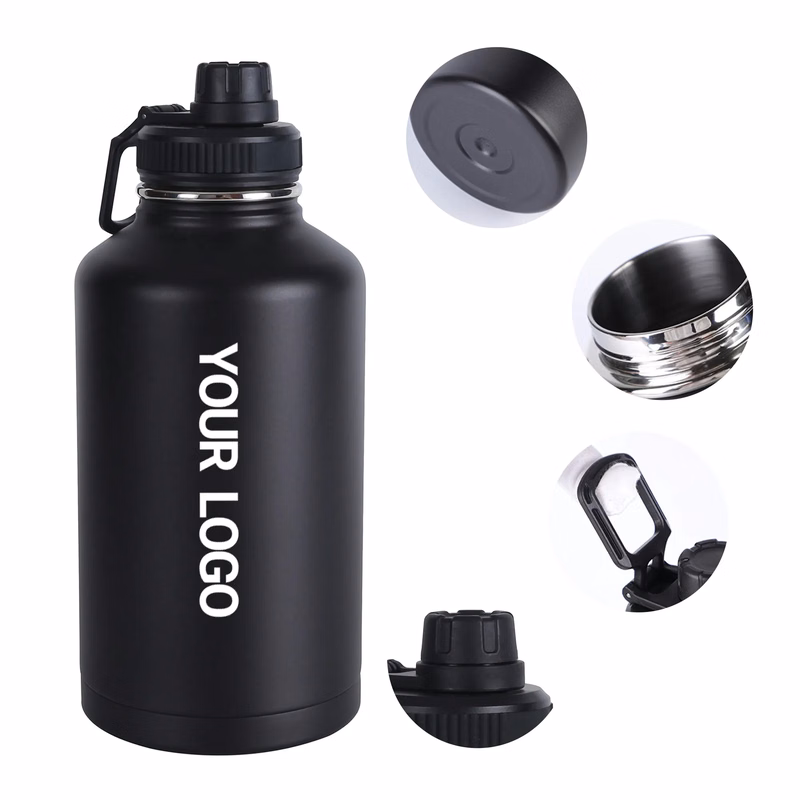 64 oz Stainless Steel Tumbler with Non Slip Base