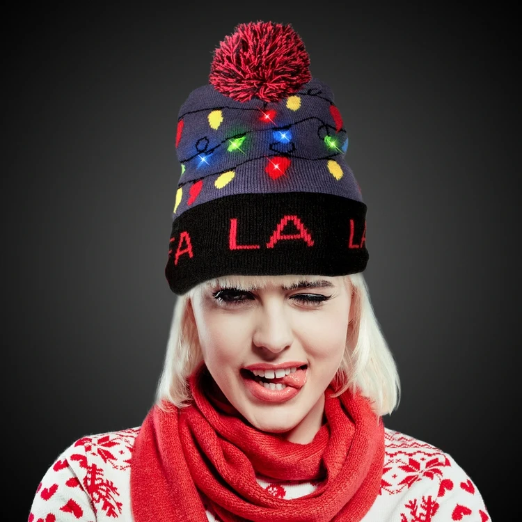 Fa La La LED Hat 1