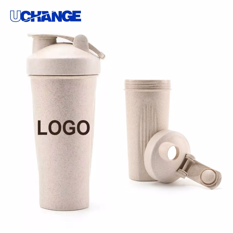 Large Capacity Wheat Straw Bottle Container