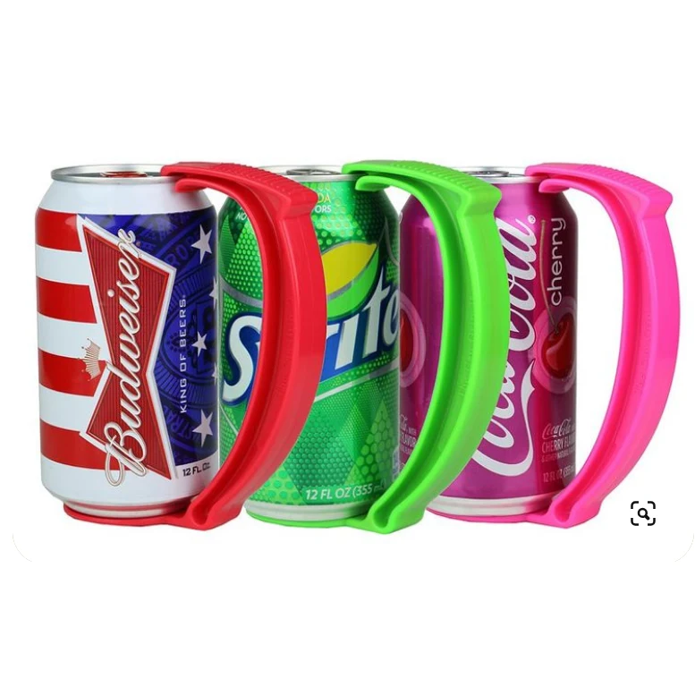 Beer Can Handle & Cover, custom koozie with logo imprint 1