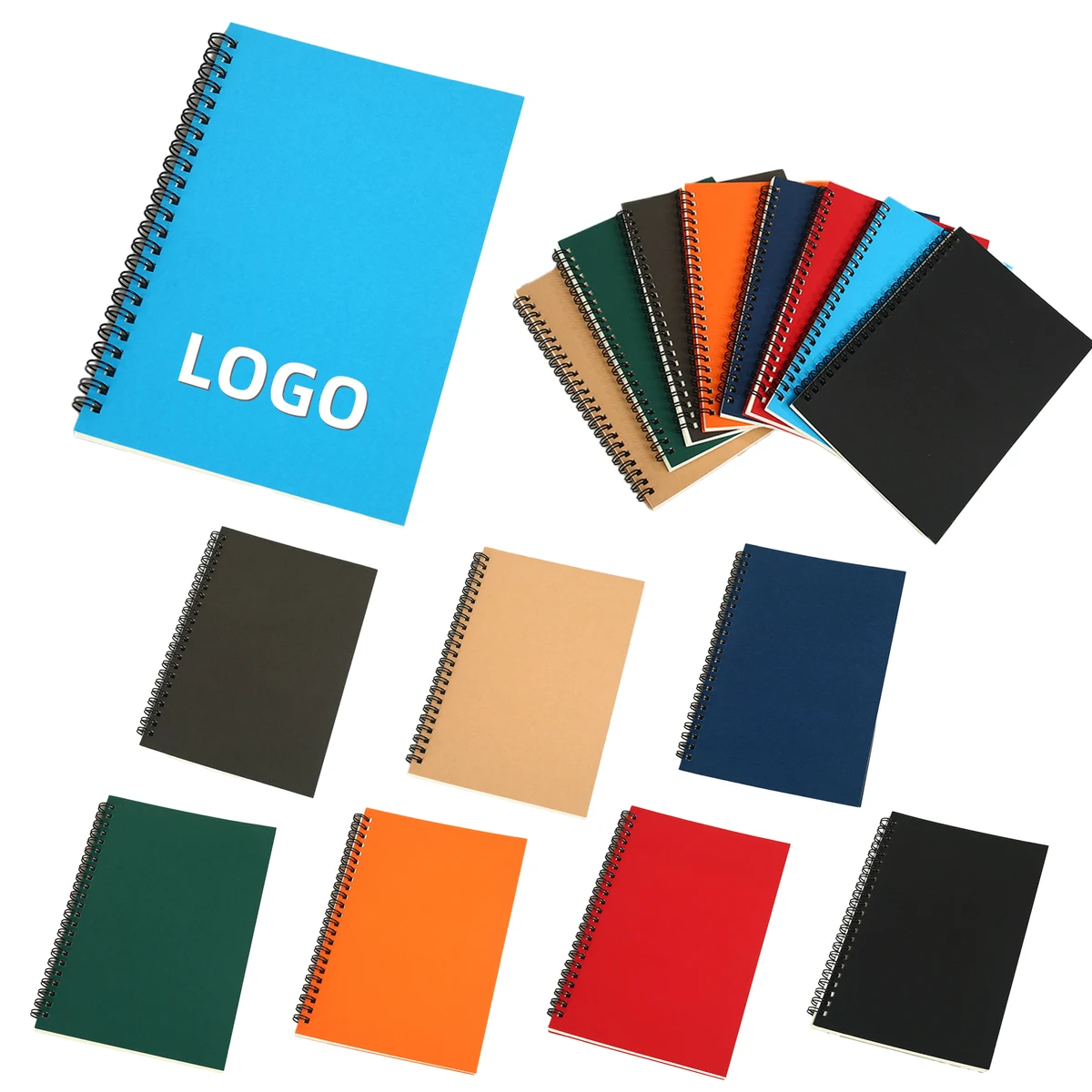 Color Double Coil Spiral Notebook 1
