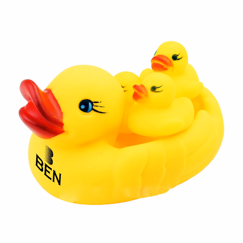 Mini Yellow Rubber Duck Set