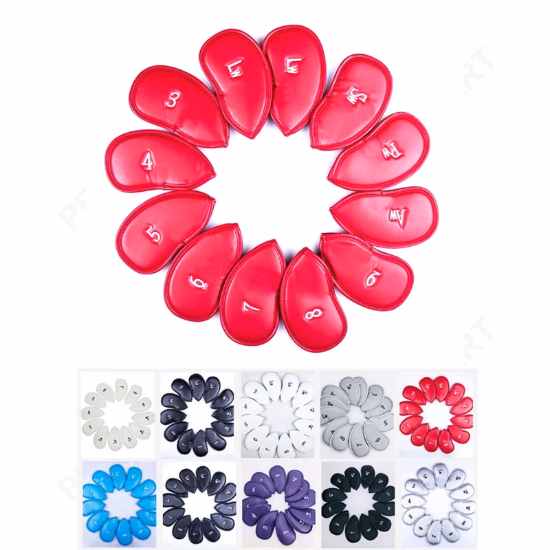 12 In 1 Golf Irons Head Cover Set