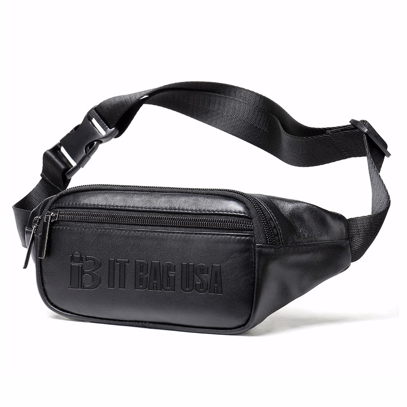 Genuine Leather Fanny Waist Bag Crossbody for Women
