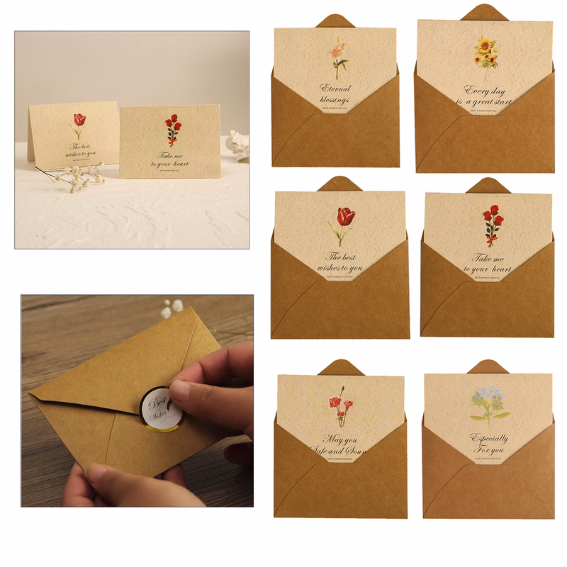 Flower Language Greeting Card