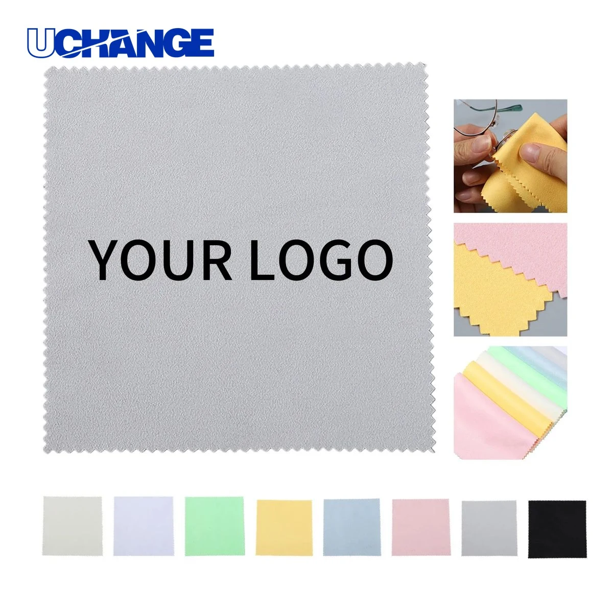 Microfiber Cloth Wipe with Pouch 6x6 Inch 1