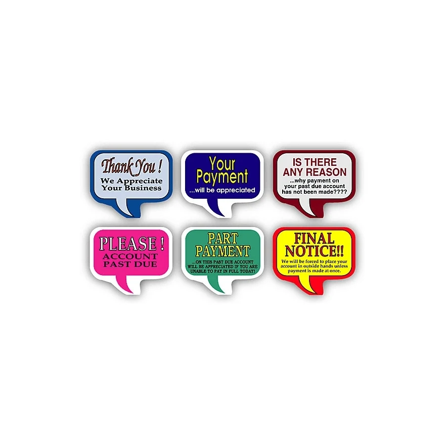 Labels - Padded collection stickers, 6 choices 1