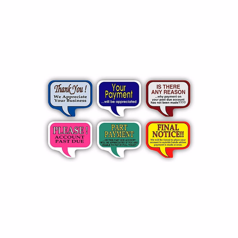 Labels - Padded collection stickers, 6 choices