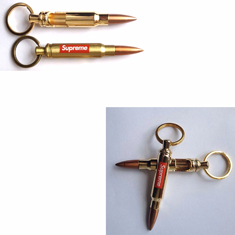 Bullet Bottle Opener With Keychain