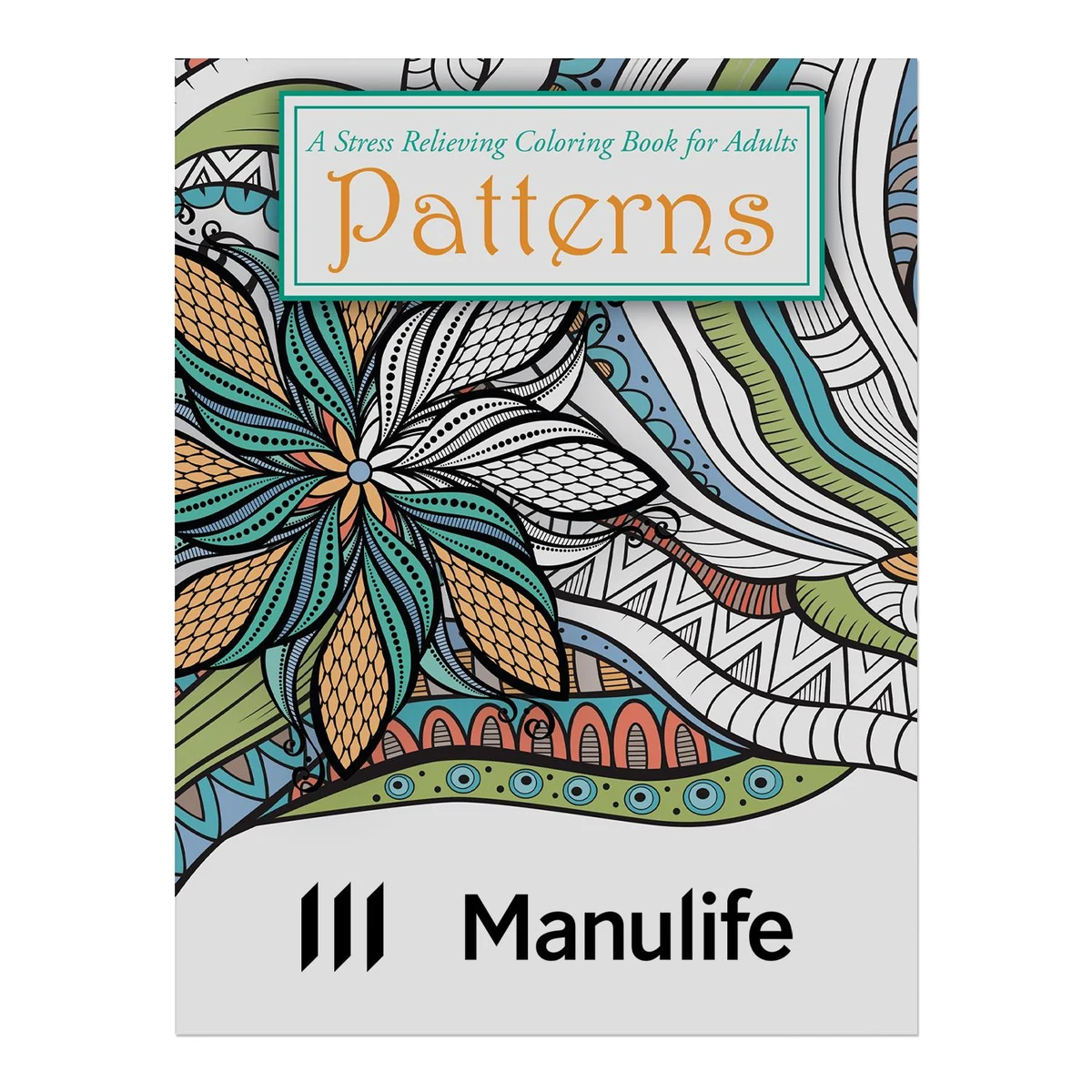 Patterns Stress Relieving Coloring Book for Adults 1