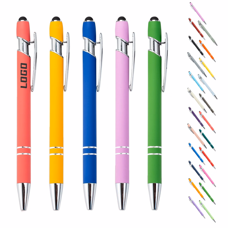 Custom Aluminum Push-Button Stylus Pen