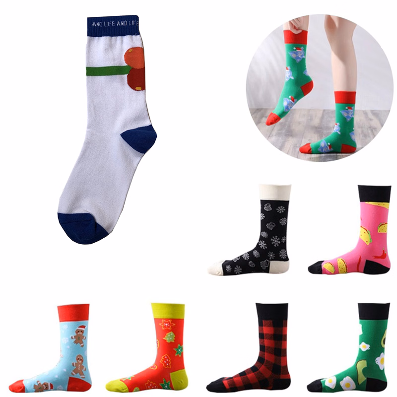 Custom Knit Cotton Socks