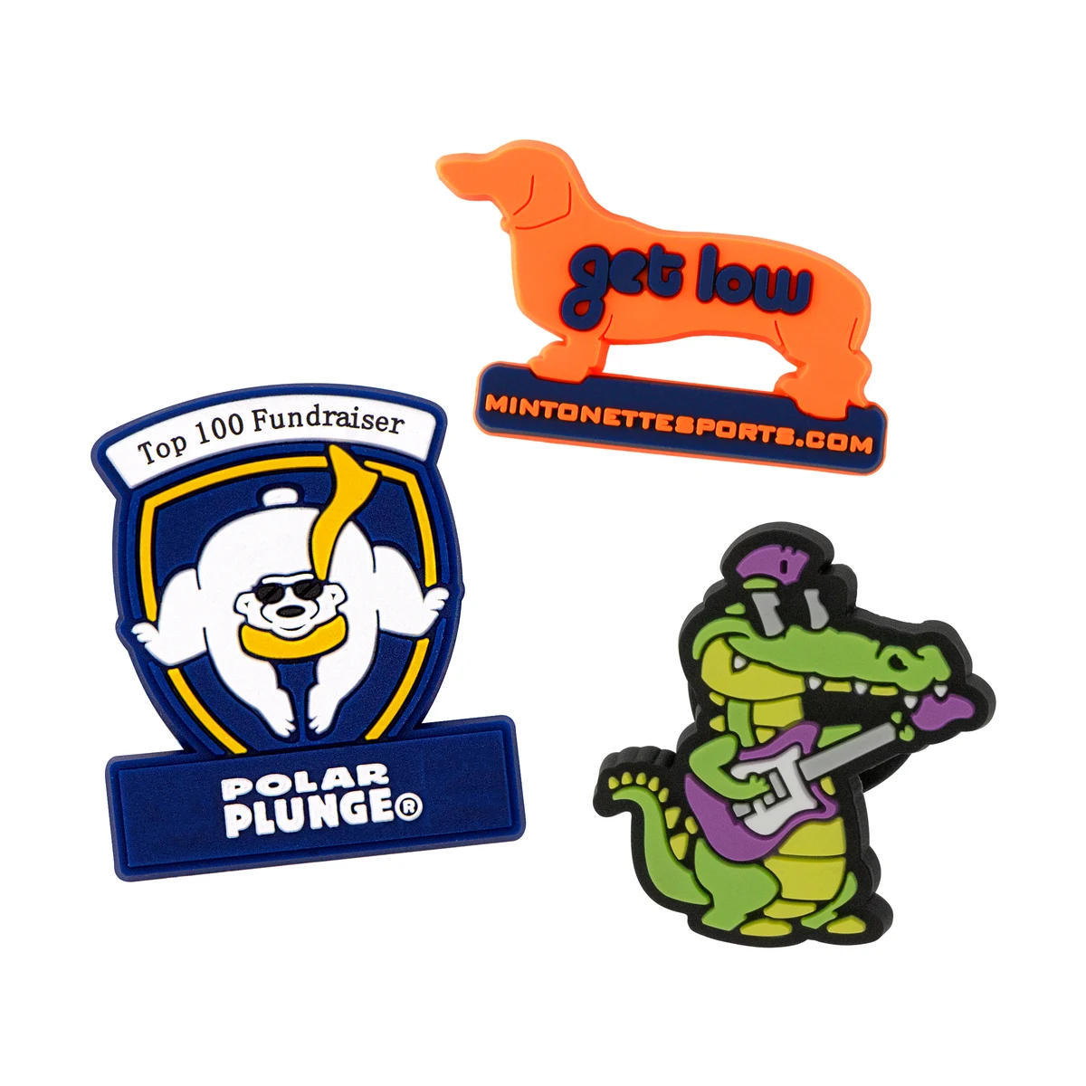 Custom Soft PVC Lapel Pins (1-1/2") 1