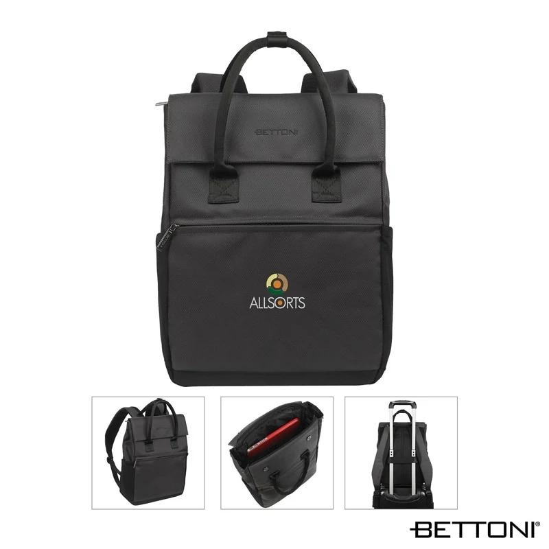 Bettoni® Classico RPET Handled Backpack 1