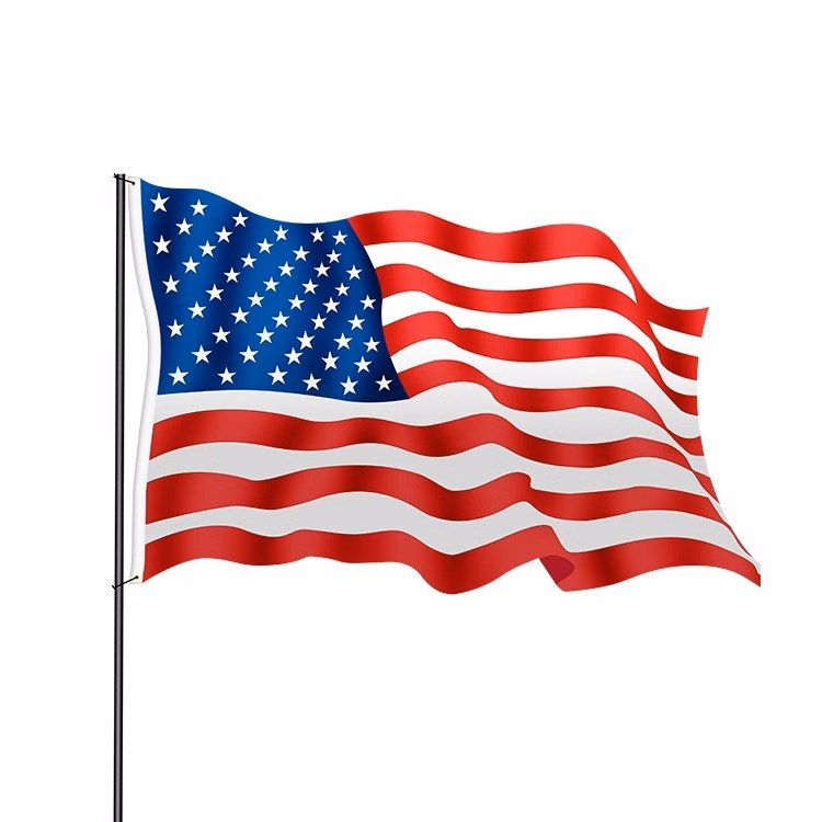 National Flag, United States, Single-Sided - 96"W x 60"H