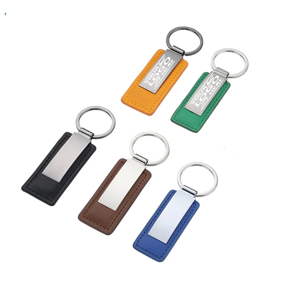 PU Metal car keychain 1