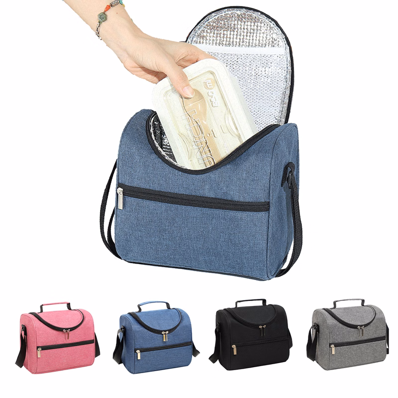 Insulated Lunch Bag with Shoulder Strap