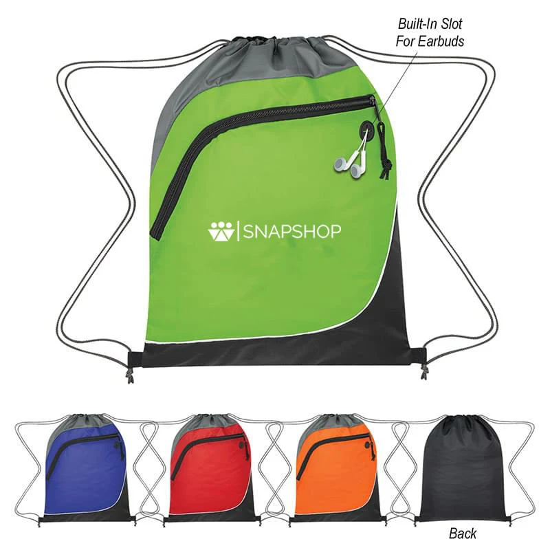 Translucent Drawstring Sports Bag 1