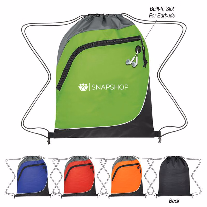 Translucent Drawstring Sports Bag