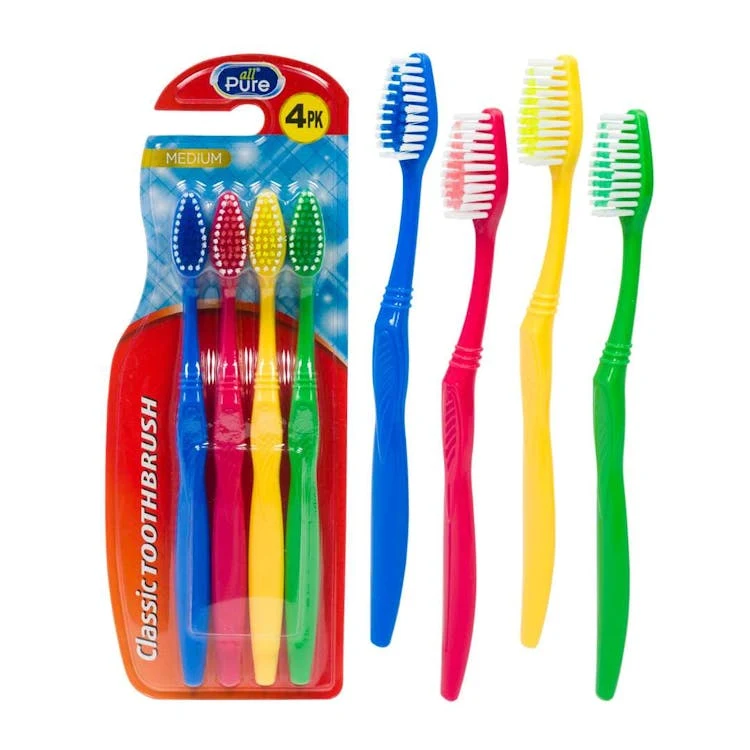 Classic Toothbrushes - Assorted 4 Pack 1