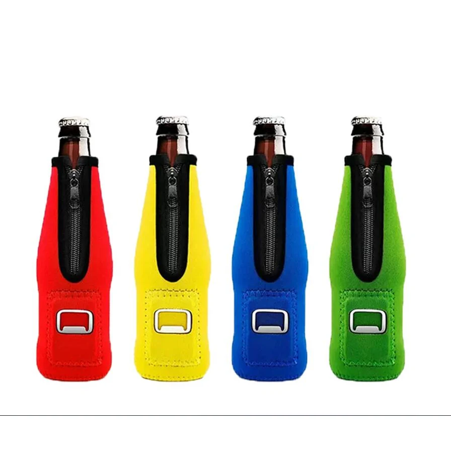 Beer Bottle Insulator Sleeve Keeps Beer Cold with Opener 1