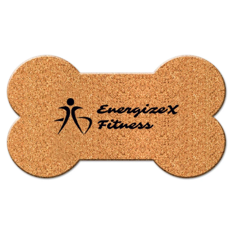 Bone Shaped Cork Counter Mat 1