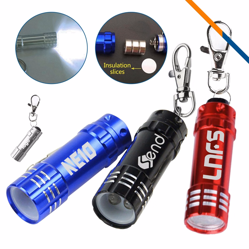 Thunder Aluminum Key Chain LED Flashlight