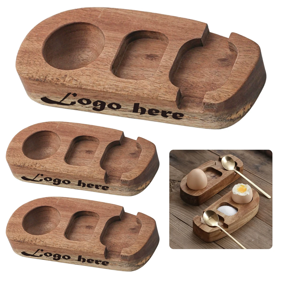 MOQ50 Wooden Egg Holder 1