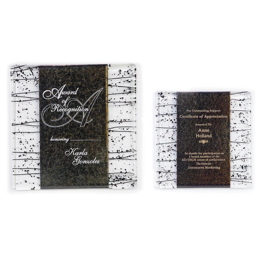 Fusion Plaque - Gold 1