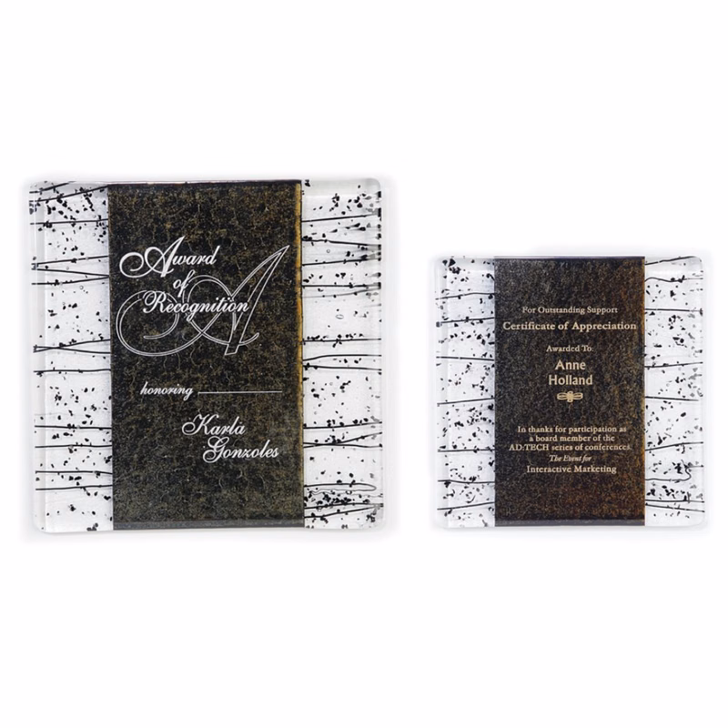 Fusion Plaque - Gold