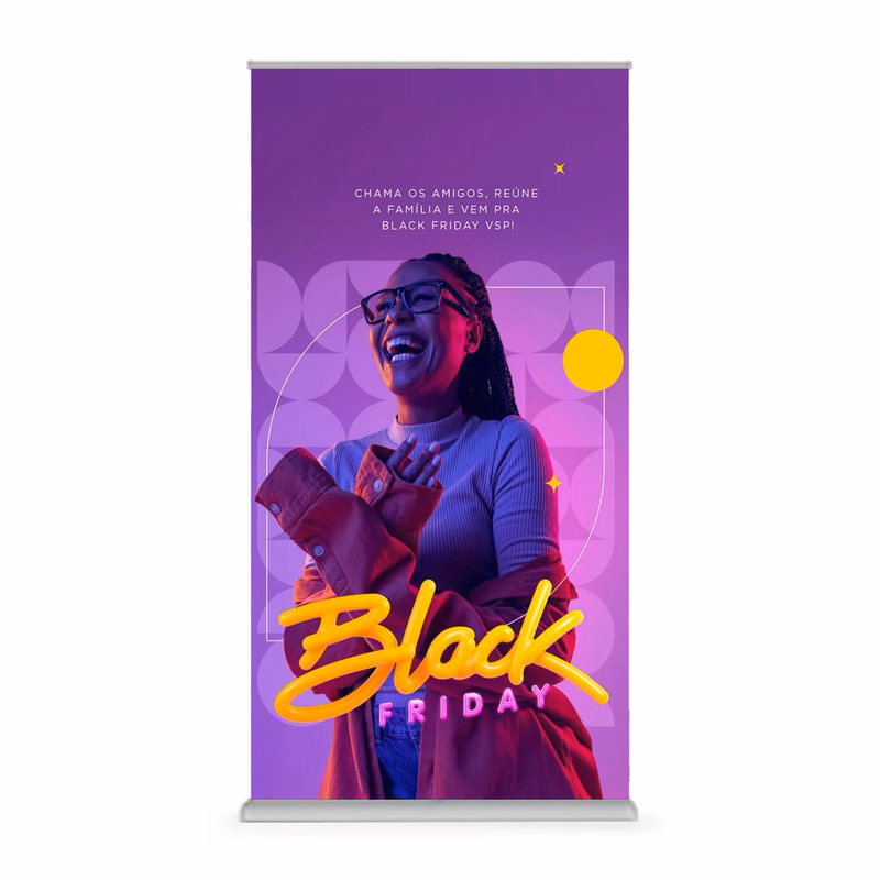 39" x 78" Deluxe Single Sided Retractable Banner Kit