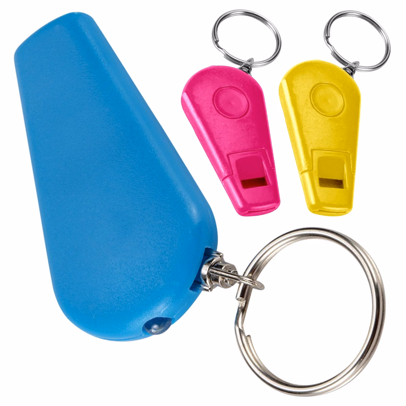 Multi-function Whistle keychain