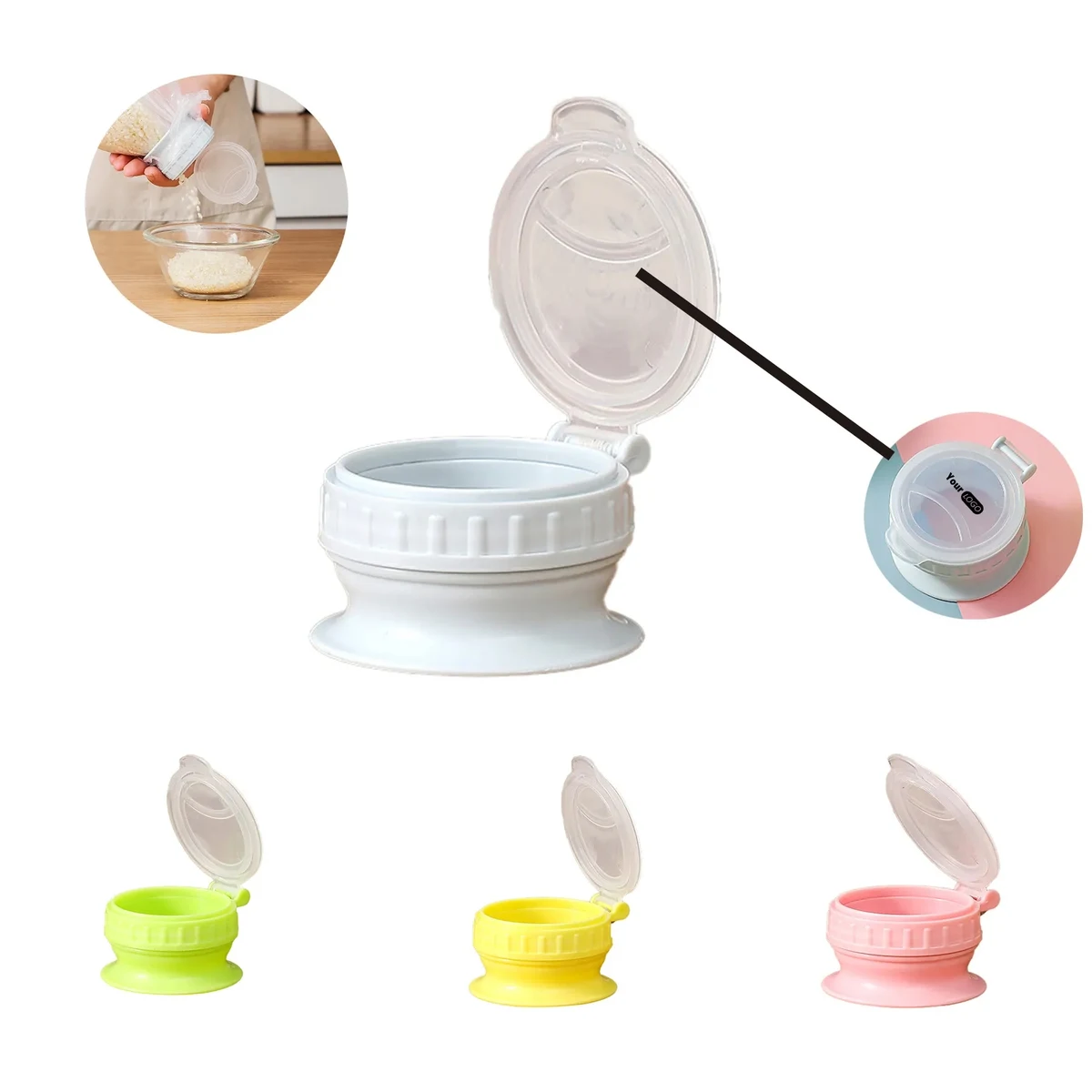 Bag Cap lips for food 1