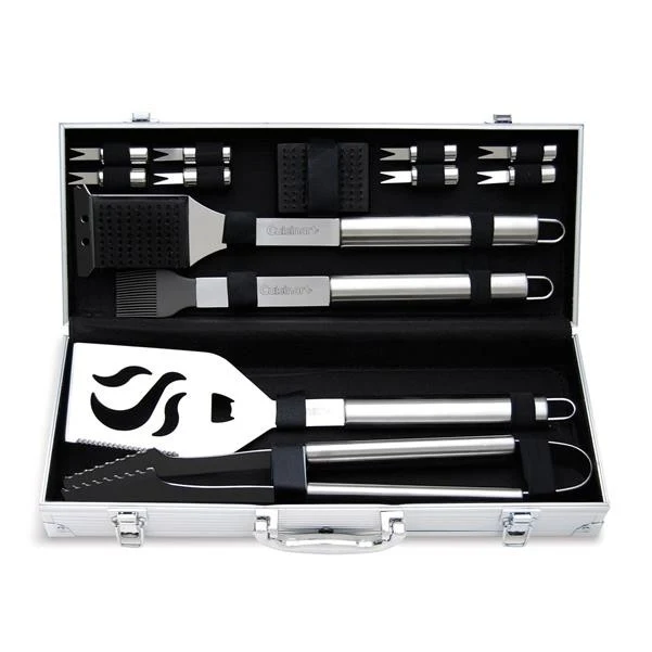 14 Piece Deluxe Grill Tool Set 1