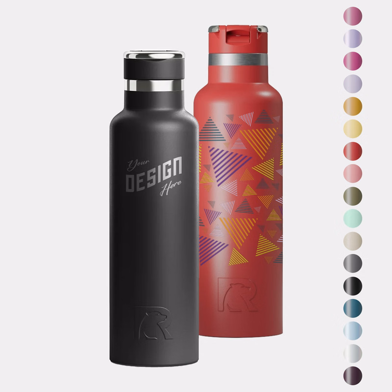 20 oz RTIC® Leak-Resistant Ceramic Lined Journey Water Bottle w/ Straw Lid