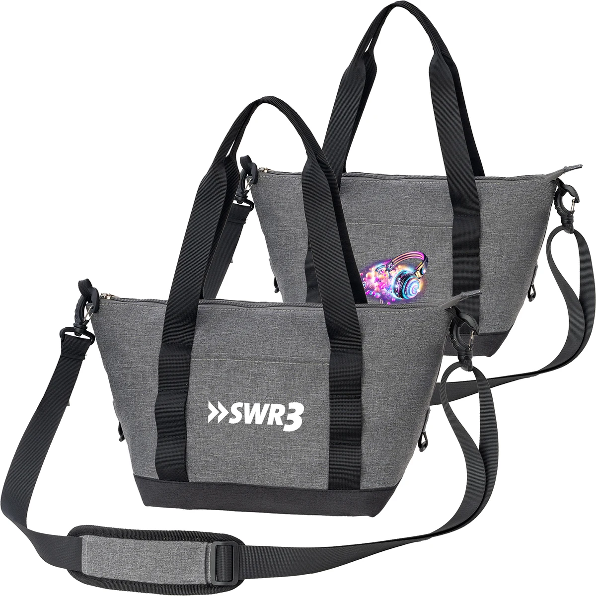 Heather Lite Compact Insulated Lunch Bag with Adjustable Strap 1