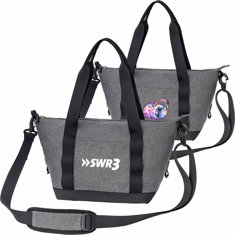 Heather Lite Compact Insulated Lunch Bag with Adjustable Strap