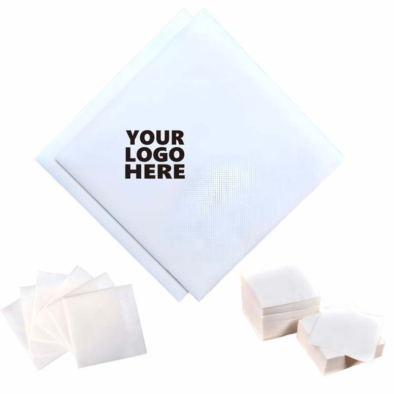 White 2-Ply Beverage Napkin